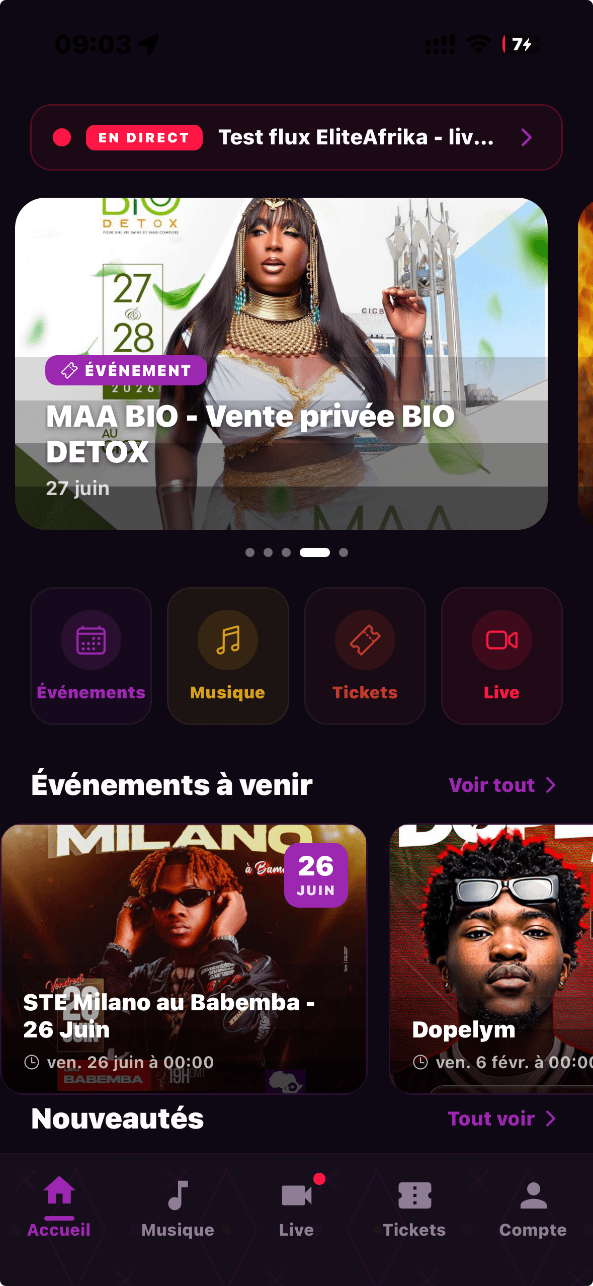 Musiques & Playlists